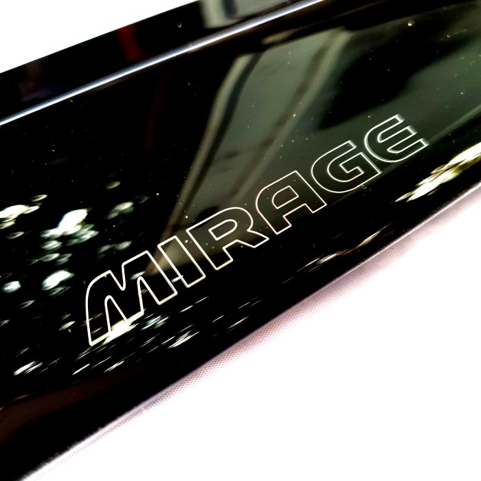 TALANG AIR MOBIL MITSUBISHI MIRAGE GEN 1 MODEL SLIM AKRILIK HITAM