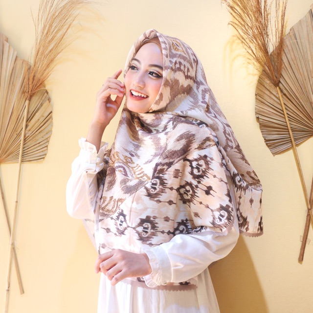 Hijab Printing Sumba Syar’i ukuran 140x140cm