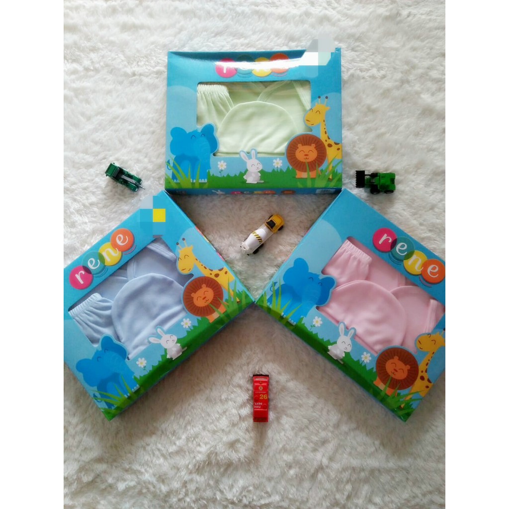 Baby Set Rene / Set Pakaian Bayi Rene / Rene Baby Gift Set