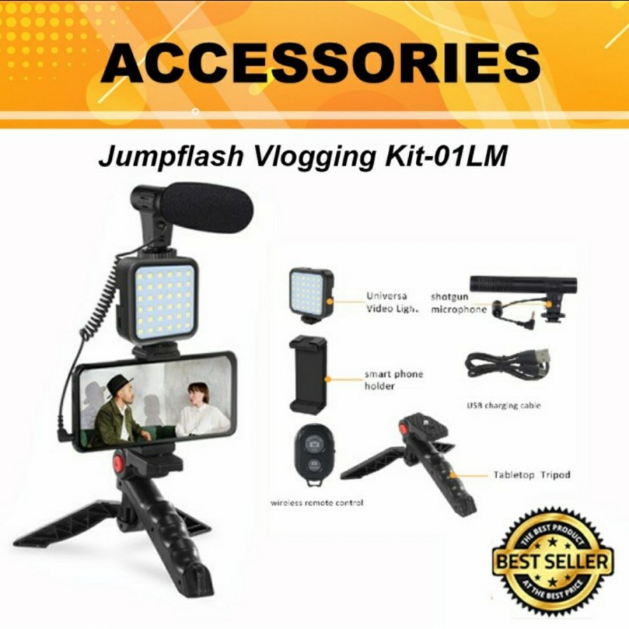 VLOGGING KIT-01LM COMBO 5 ITEM FOR VIDEO VLOGGING - ULTRASTORE