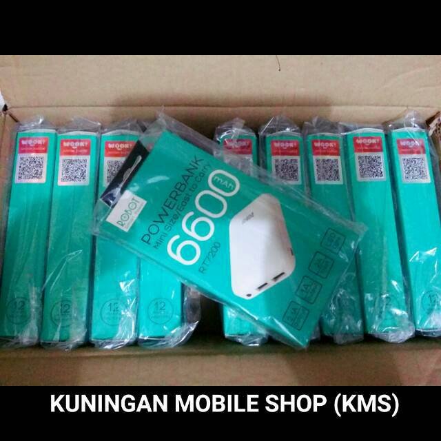 Powerbank ROBOT 6600 MAH