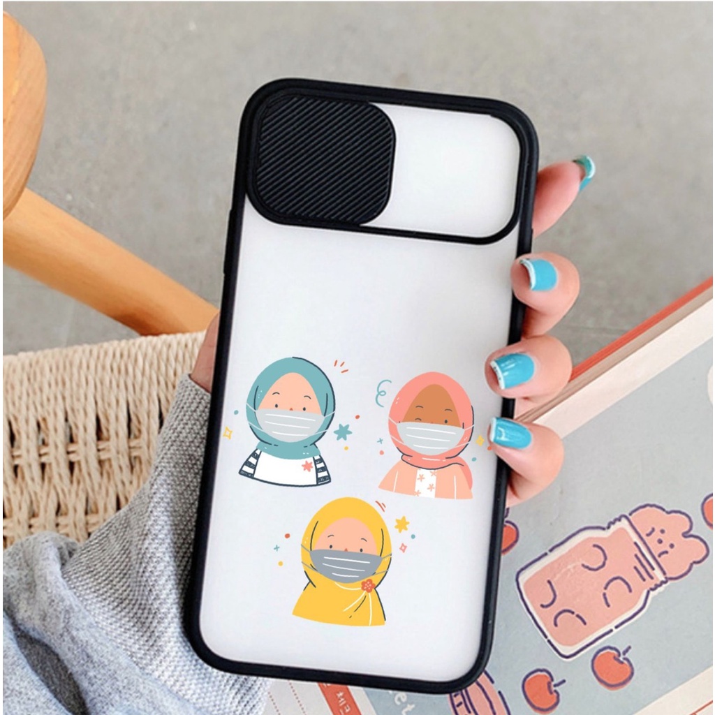 Terbaru Softcase Casing Motif Hijab DD04 for Xiaomi Redmi 6A 7A 8 8A 9 Prime 9A 9i 9C 9T Note 7 8 9 10 Pocophone M3 X3 Pro NFC