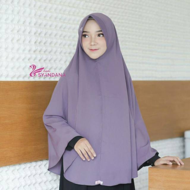 Gosya Lavender by Hijab Syandana / Khimar Bergo Syandana