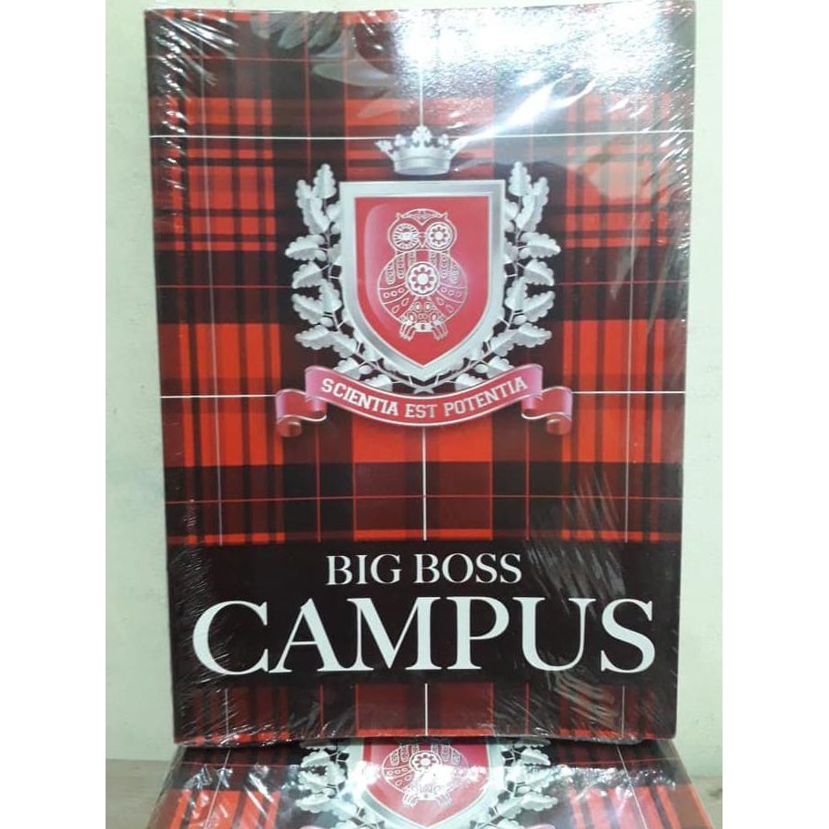

Buku Tulis Big Boss/Campus 36 lembar (1pak/10Buku Grosir) Kode 186