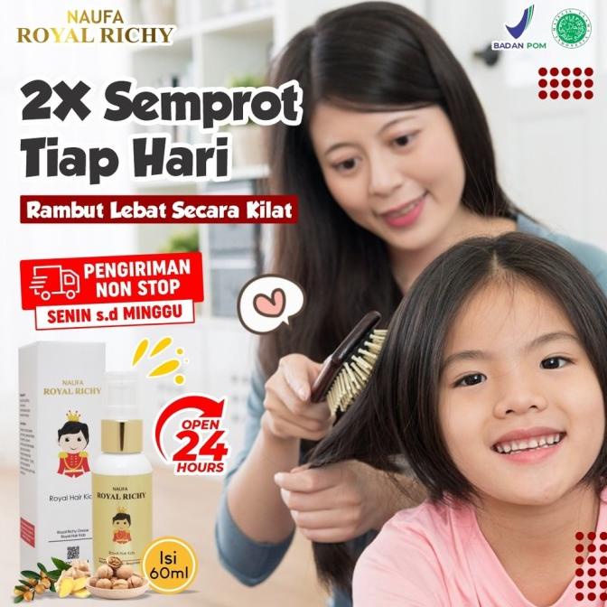 Naufa Royal Richy - Asli Original Naufa Royal Richy Rambut