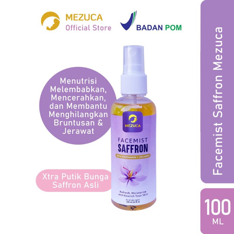 MEZUCA FACEMIST SAFFRON (BPOM)