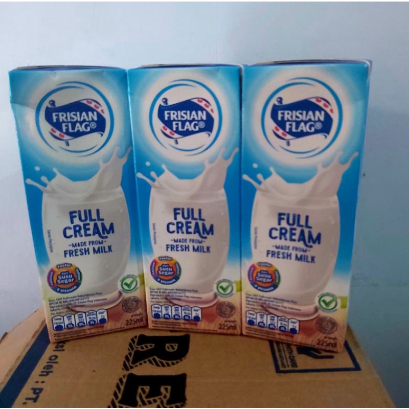 

Susu Frisian Flag Full Cream 225 ml