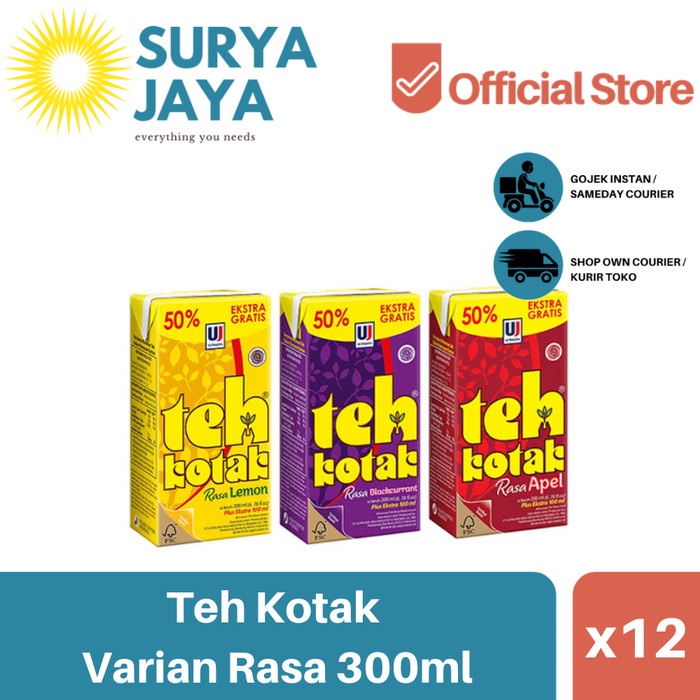 

Distributor Teh Kotak Variant Rasa 300ml (Isi 12 pcs) -Teh Kotak Rasa