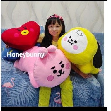Boneka bts bt21 lying jumbo