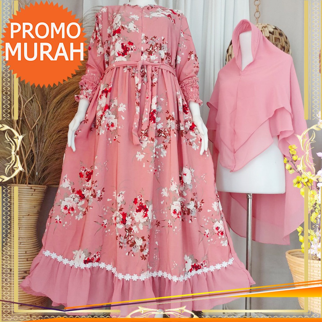 GAMIS WANITA DEWASA ZAYNAH | GAMIS WANITA MUSLIMAH | BAJU GAMIS DEWASA | GAMIS SYARI DEWASA