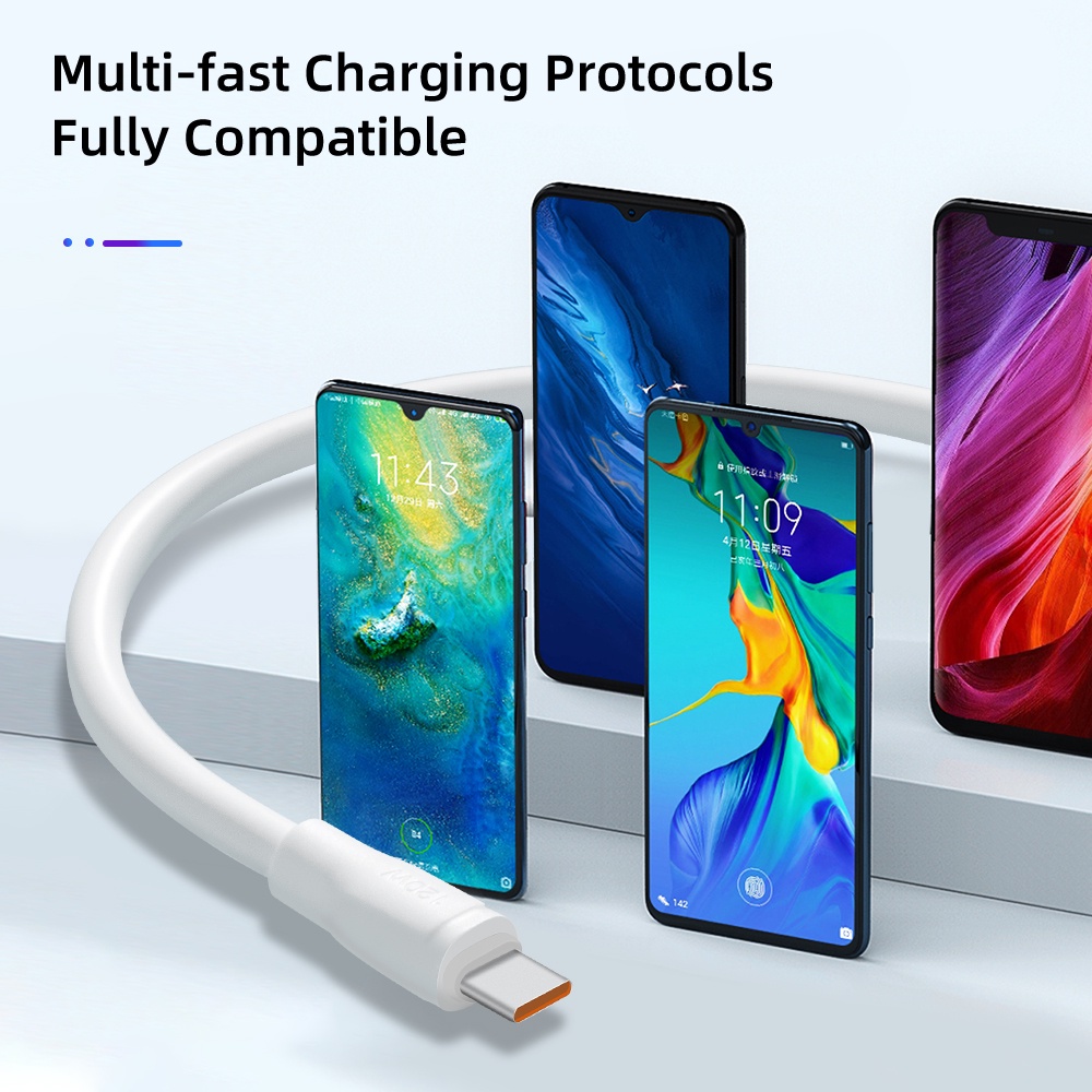 Dllencase Kabel Data / Charger USB Tipe-C Fast Charging 6A 120W Untuk Huawei Mate 40 50 Xiaomi 12 One Plus 10 Pro A303