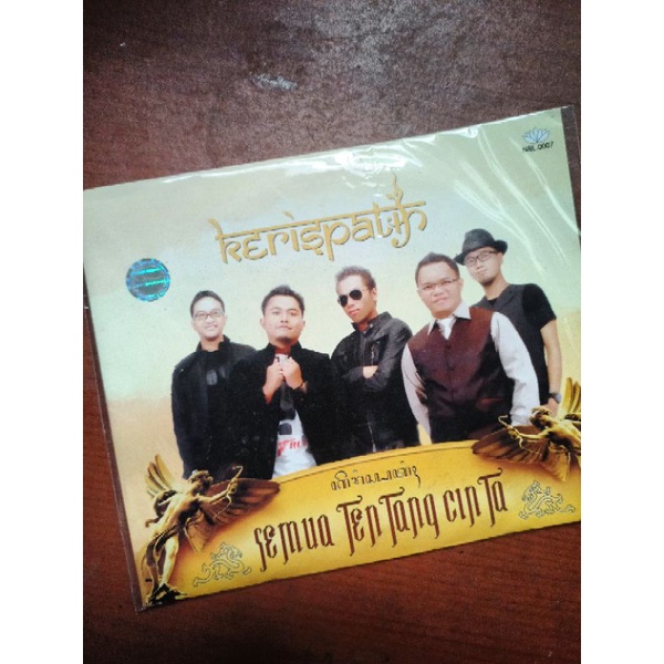 CD audio original band Kerispatih album semua tentang cinta prod.nagaswara
