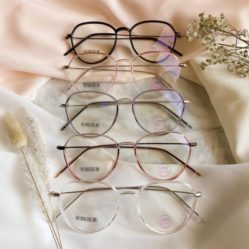 Frame kacamata minus NW030 (frame+lensa)