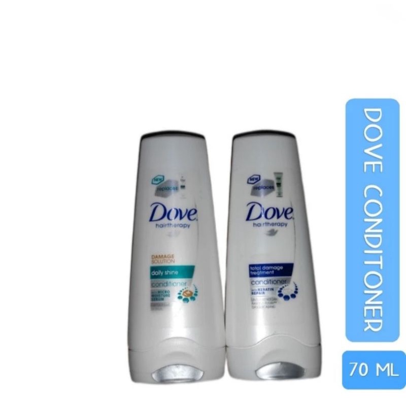 Dove Total Damage Treatment Conditioner Daily Shine 70 ML
