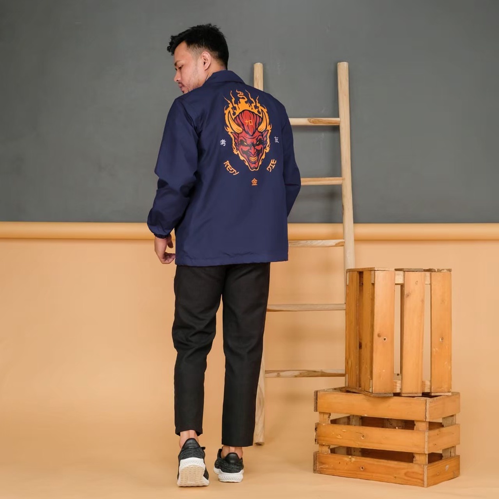 Jacket coach Moufu Barong