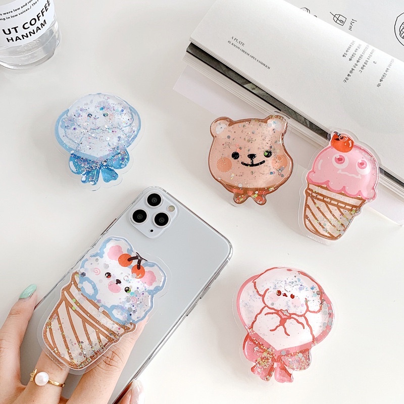 LITTLE MOLLY |   Korea Pop Socket Griptok Phone Holder Premium / Phone Grip / Popsocket Hp