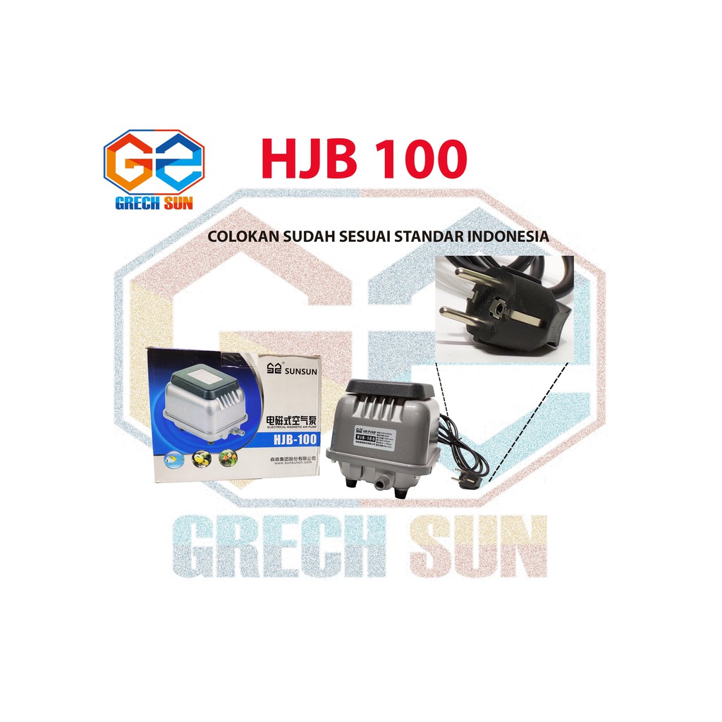 AERATOR SUNSUN HJB 100 ELECTRICAL MAGNETIC AIR PUMP HIBLOW