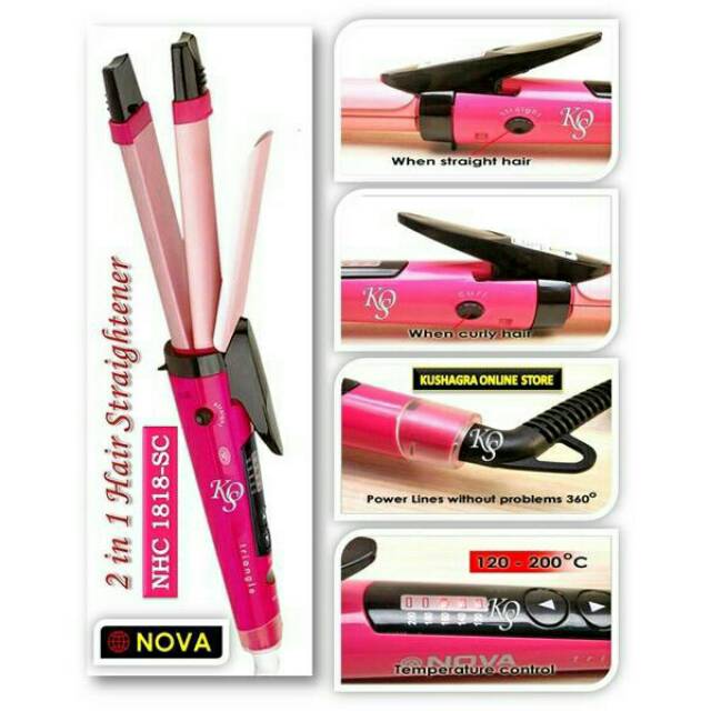 CATOKAN NOVA 2IN1 HAIR READY STOk NHC-1818SC