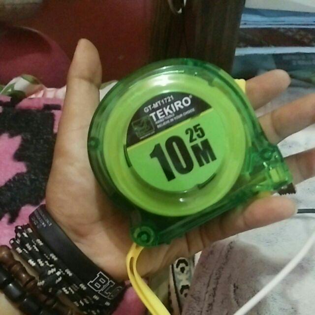 Tekiro Meteran Transparan 10m Measurement Tape Original