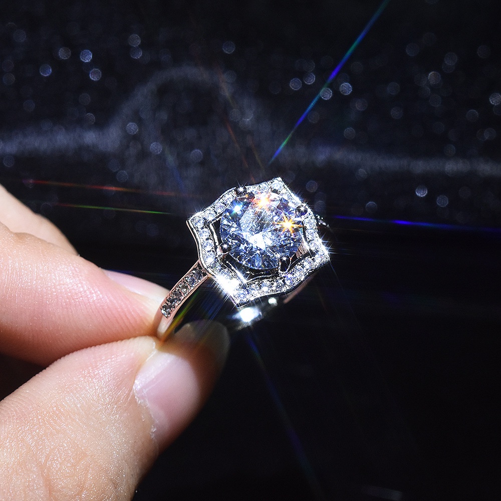 perak asli 925 cincin Wanita Hati dan Panah Kreatif Cincin yang dapat disesuaikan Perhiasan Fashion CCC81