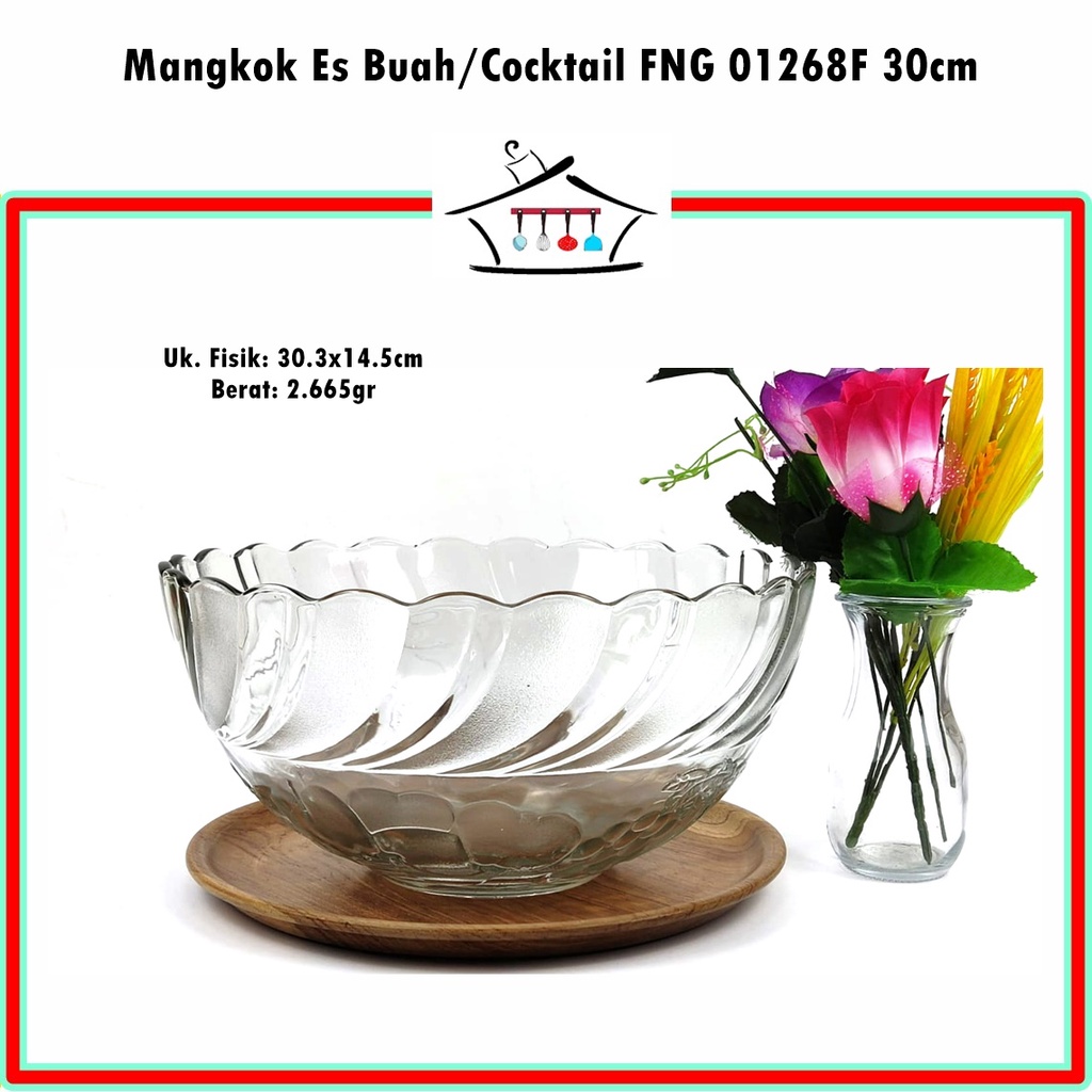 UTL005G Mangkok Es Buah/Cokctail FNG 01286F 30cm