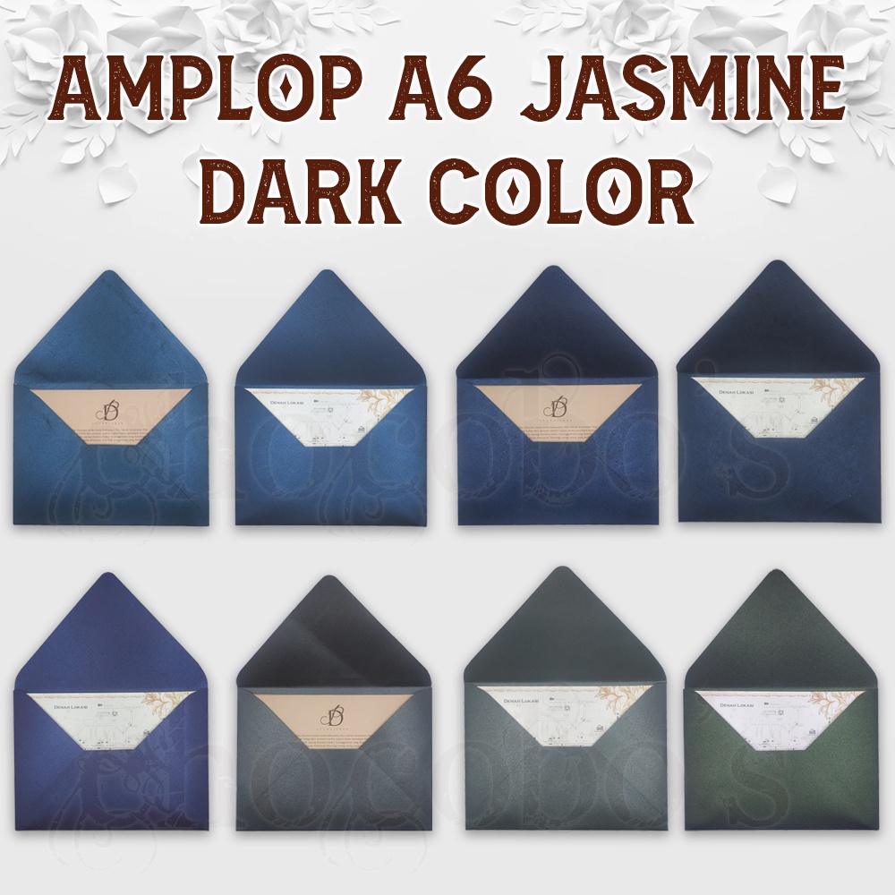 

AMPLOP A6 JASMINE DARK COLOR