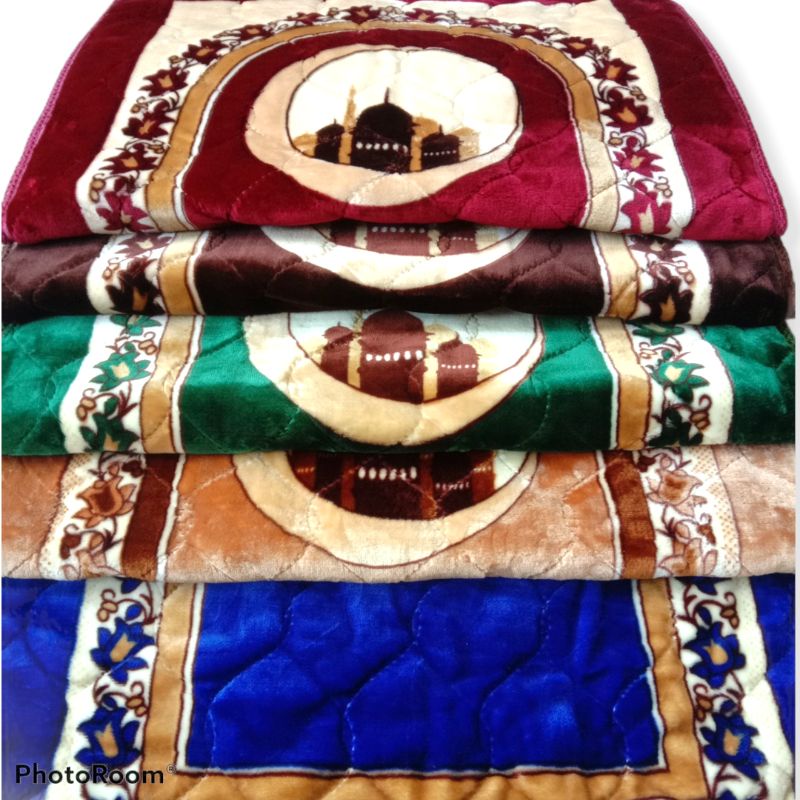 [COD] Sajadah Turki sejadah Turkey Tebal Bahan Premium Lembut Nyaman Fashion Muslim Import 70x110cm XHX-001