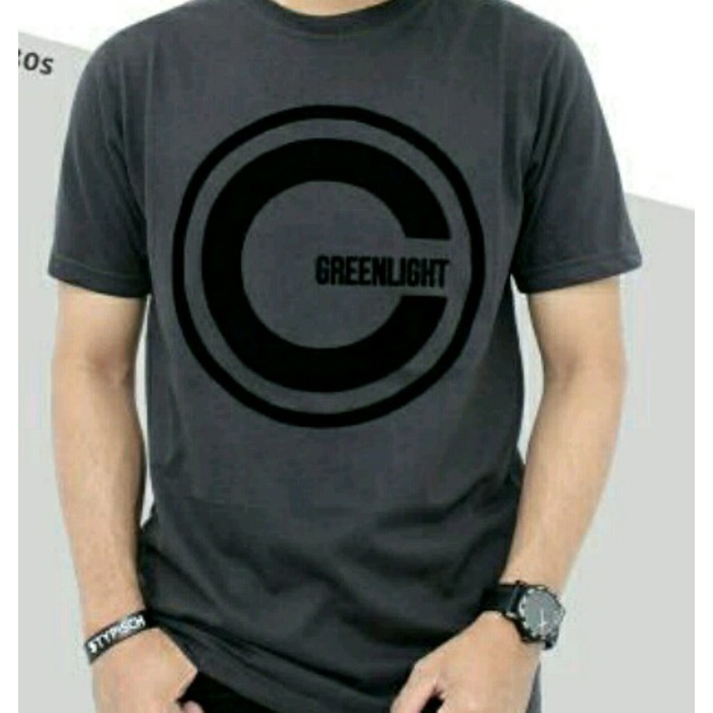 Jual Kaos Pria Kaos Tshirt BIG SIZE XXXL GREENLIGHT logo Limited
