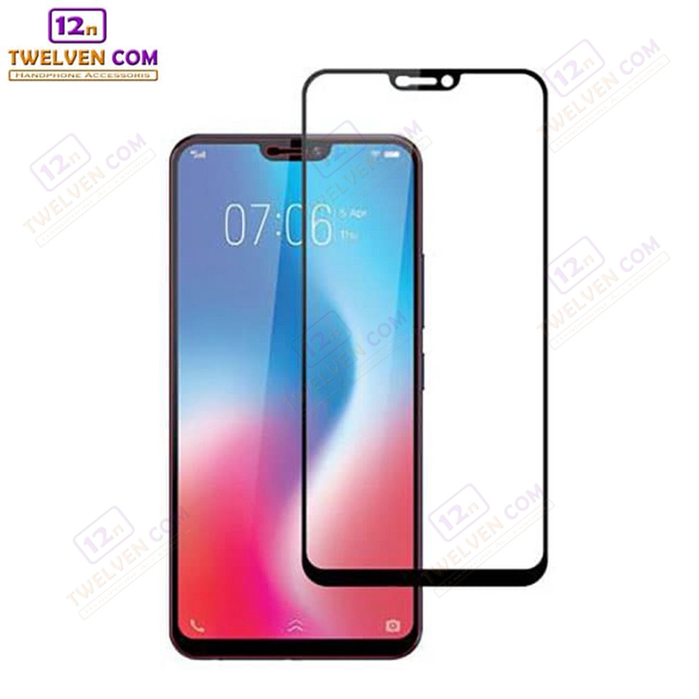 [FLASH SALE] zenBlade 5D Full Cover Tempered Glass Vivo Y83 - Hitam