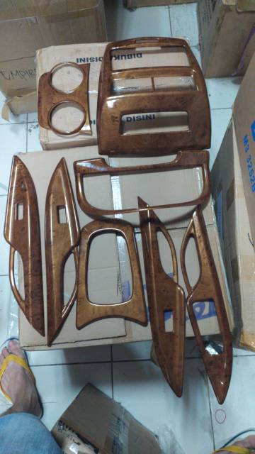 Panel Wood mobil all new Avanza xenia