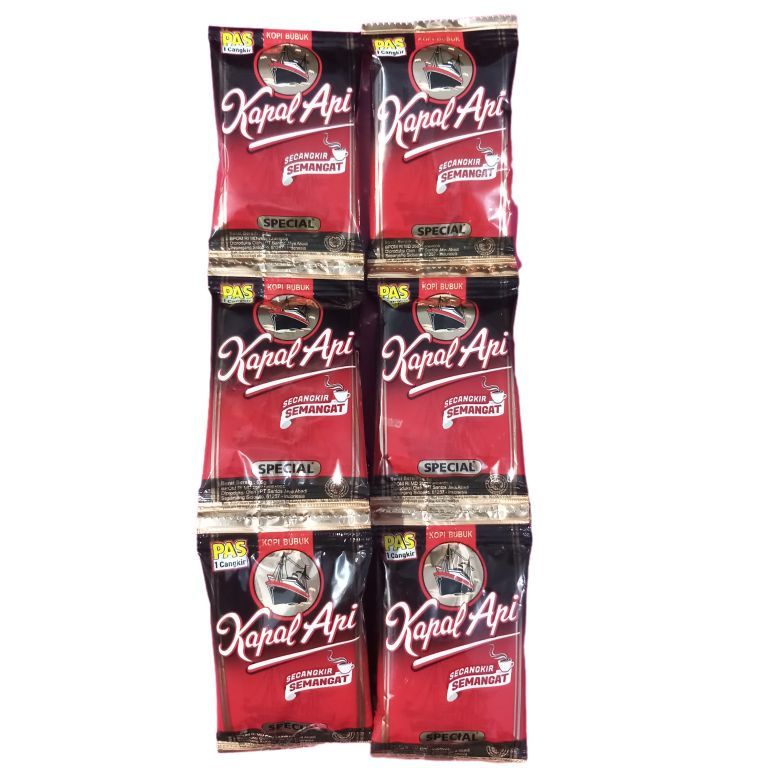 KAPAL API KOPI BUBUK 6,5GRAM X 10 SACHET/centraltrenggalek