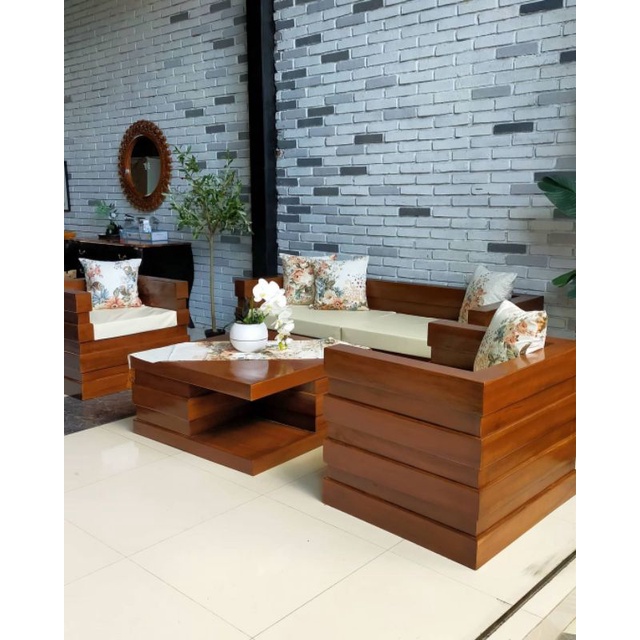 Kursi Tamu Box Jepara Jati / Kursi Tamu Minimalis Jepara.