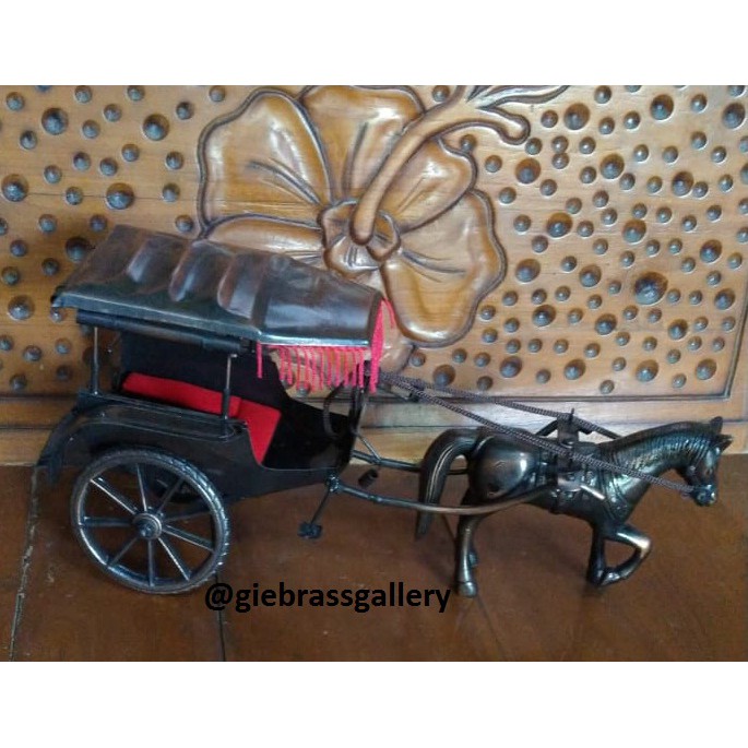 Jual Miniatur Andong Dokar Kuda Shopee Indonesia