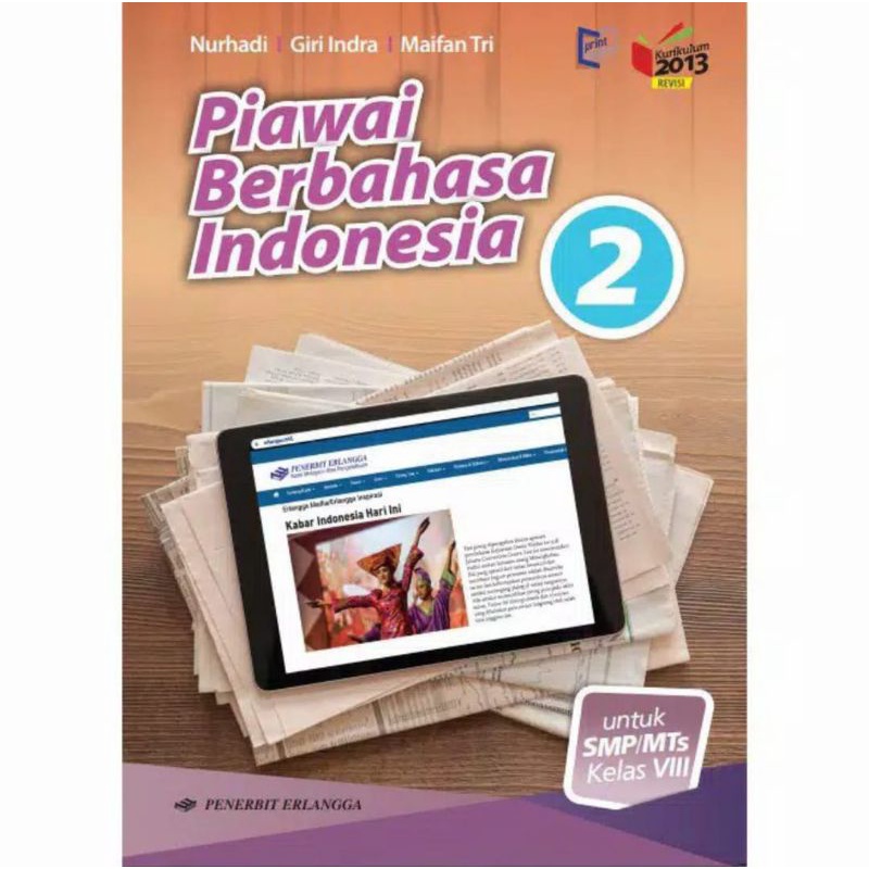 Buku Pelajaran Piawai Berbahasa Indonesia Kelas 1,2,3 SMP/MTs