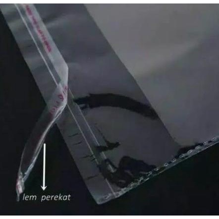 

PLASTIK OPP DOUBLE SEAL UK. 30 X 37 CM / TEBAL 06 / ISI 100 PCS