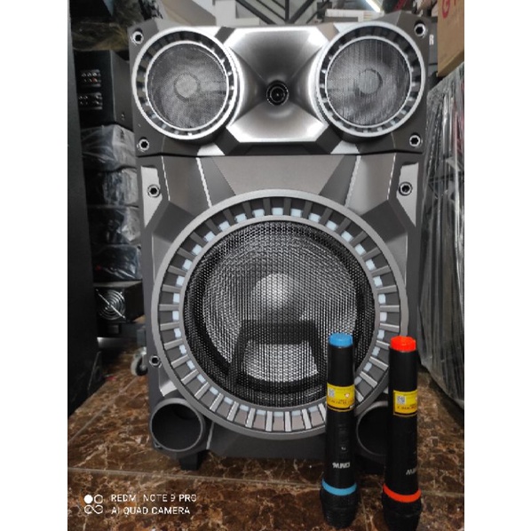 speaker gmc 899B Bluetooth 12 inc 2 mic wireless