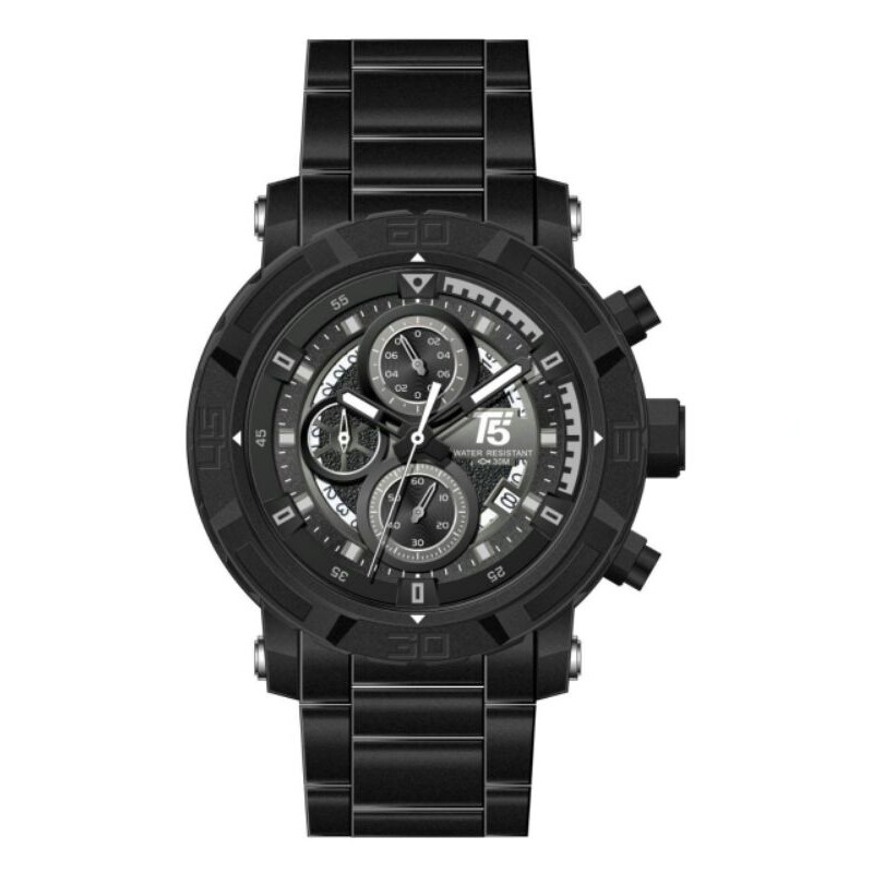 JAM TANGAN PRIA T5 H 3814 CHRONO ORIGINAL WATER RESISTANT 3ATM