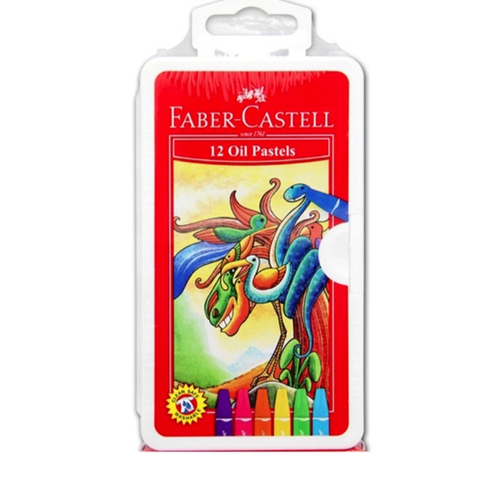 

Star Crayon Oil Pastels 12 Color Faber Castell Bergaransi