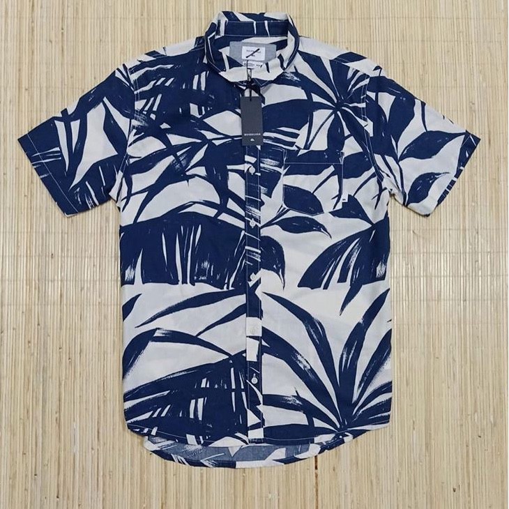 Kemeja Quicksilver Pattern Original