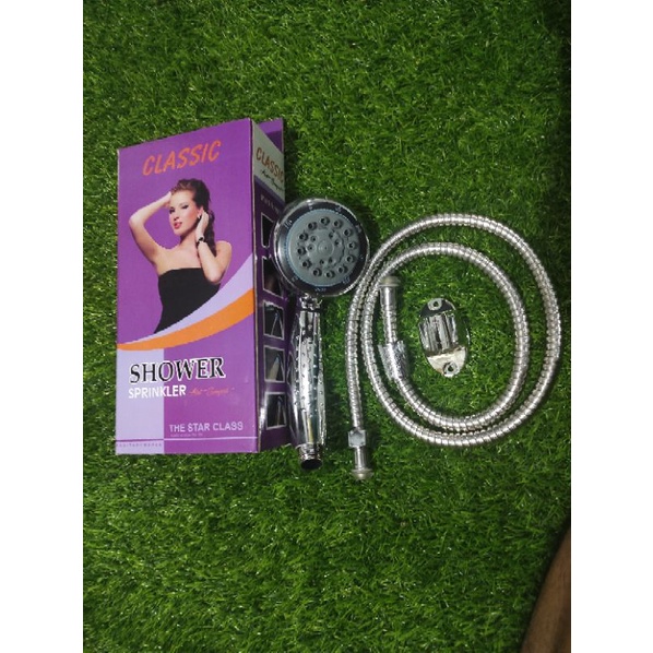 Hand Shower Mandi Classic 5 Posisi / Shower Mandi Bagus / Shower Mandi Termurah / Shower Sprinkler