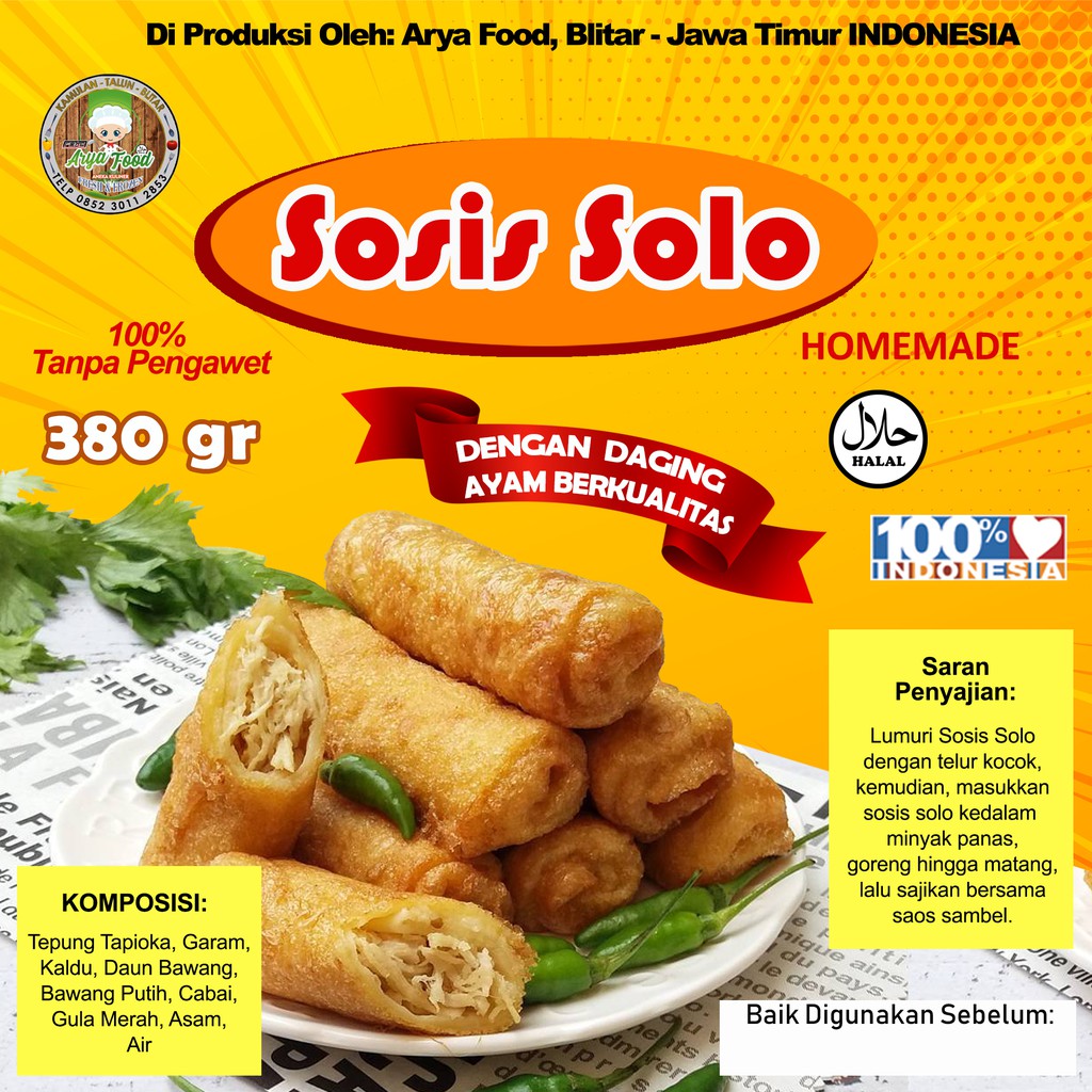 

Sosis Solo Frozen Homemade