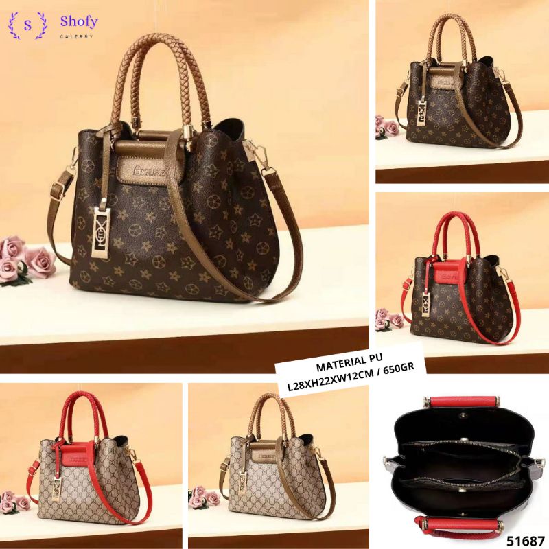 TAS SELEMPANG WANITA SLING BAG WANITA IMPORT MURAH TERBARU 51687
