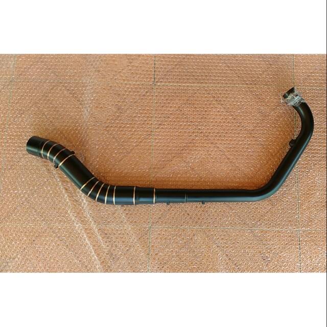 Leher Knalpot Hitam Vixion R15 Byson Cb150 Xabre Cbr150 Verza Sonic Satria fu Gsx r s
