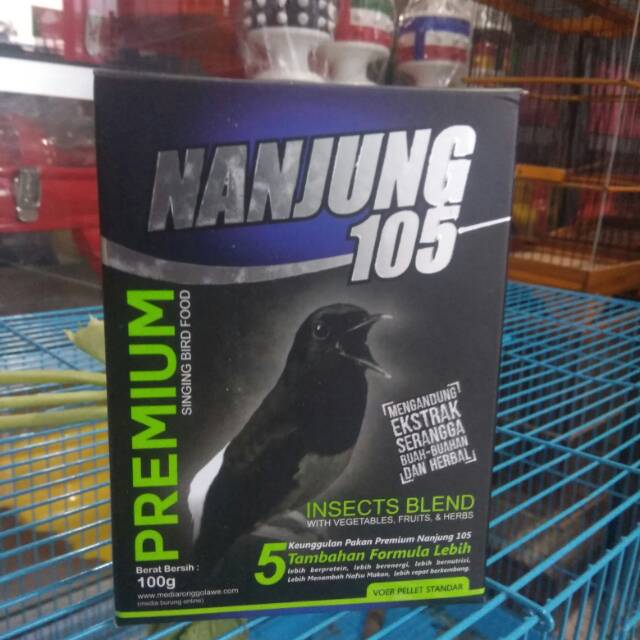 Nanjung 105 Voer Pelet Ebod Jaya Nanjung Premium 100gram Shopee