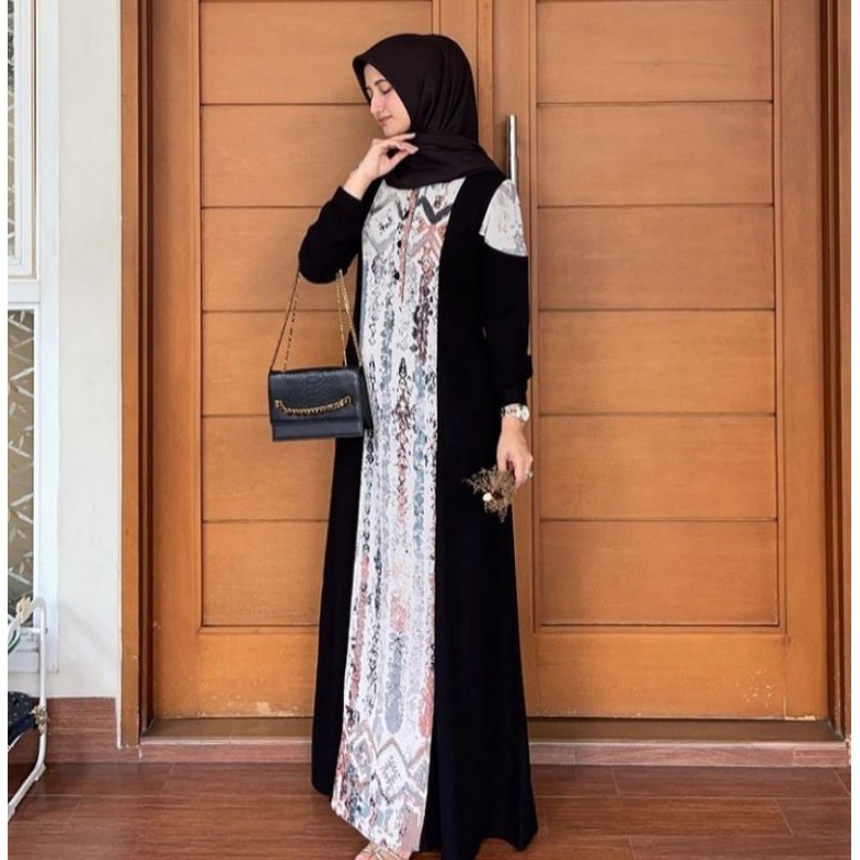 Abaya Etnik Sweet Size S by Kaleela.id