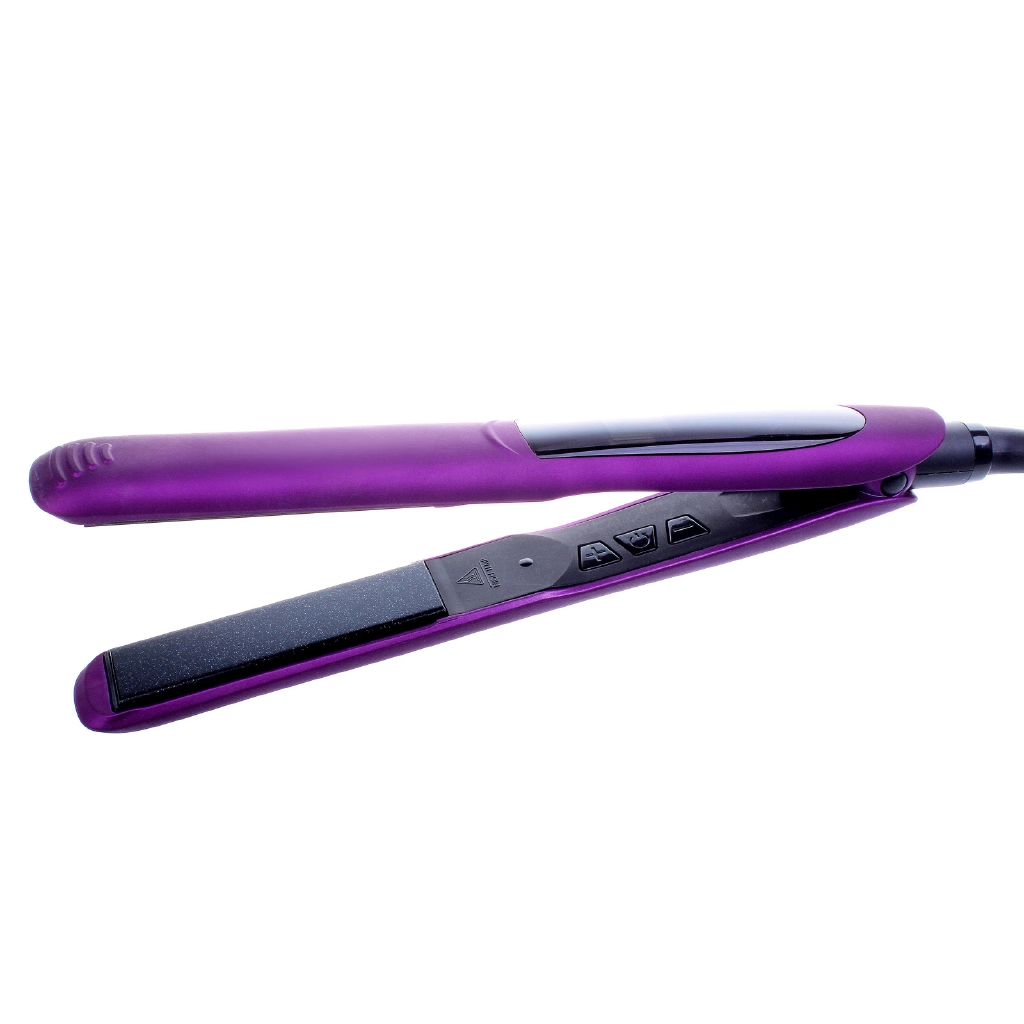 Fashion Women Ceramic Tourmaline Ionic Flat Iron Hair Straightener