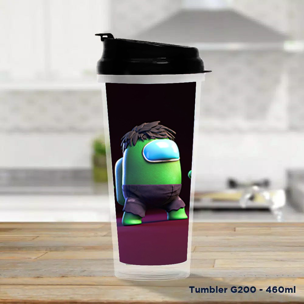 Pusat Mode Tumbler/Tempat Minum Design Among Us Hulk