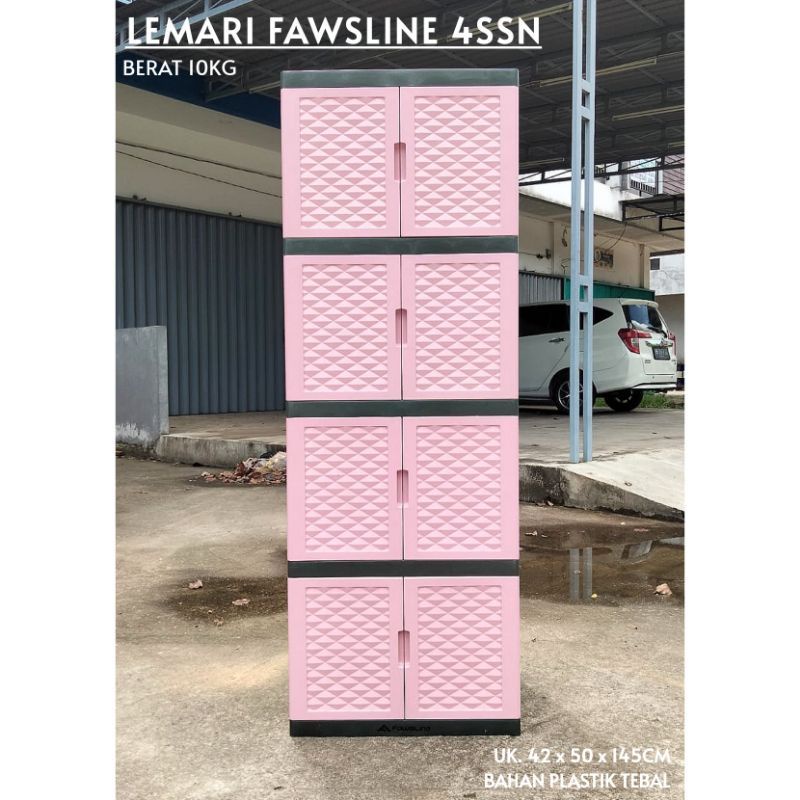 lemari fawsline 4 susun