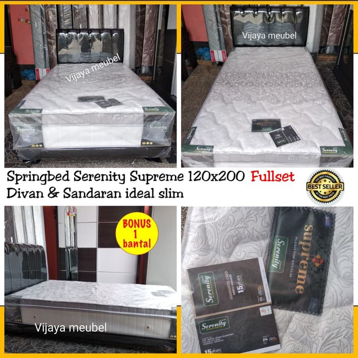Springbed elite serenity plustop 120x200 BANDUNG
