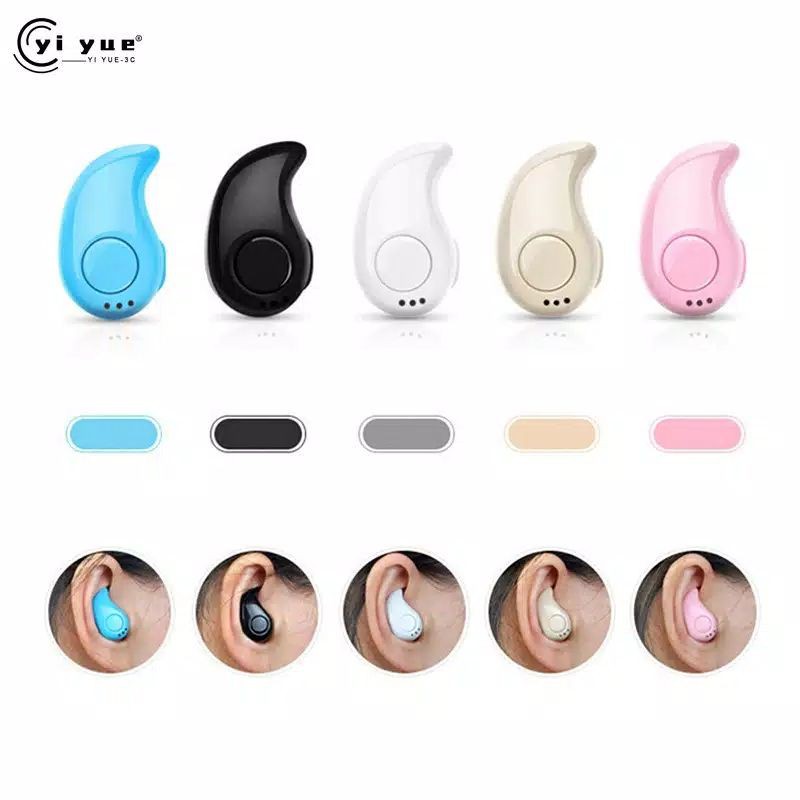 Hedset/Headset/earphone BLUETOOTH MINI model keong new (helm-in) mono single